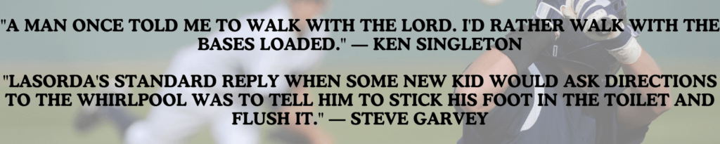 Inspirational Quotes By Baseball Players