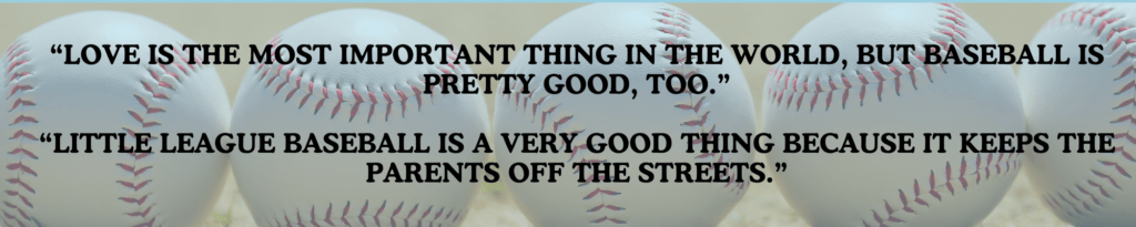 Inspirational Quotes By Baseball Players